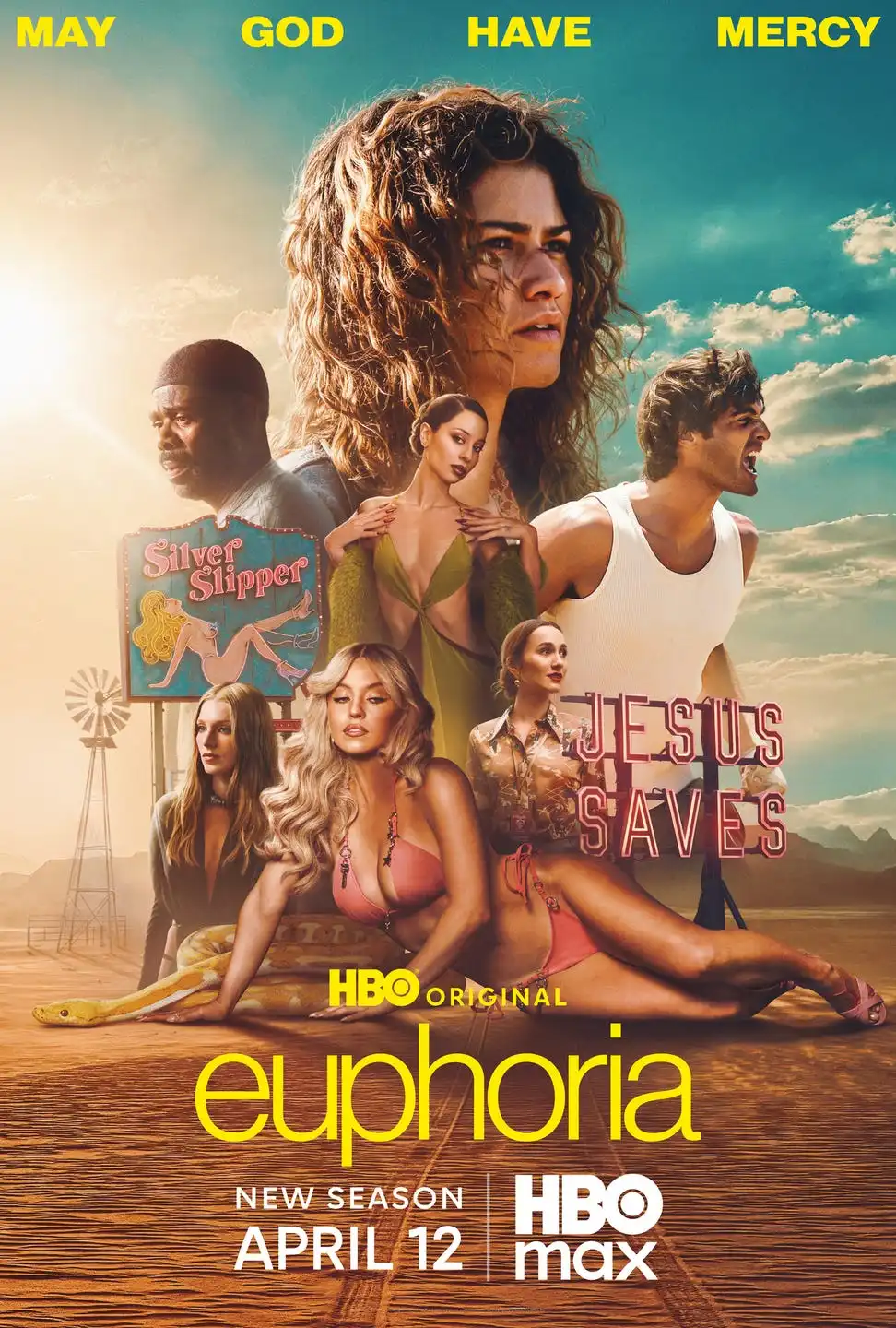 Сериал Эйфория Постер 1,2,3 сезон